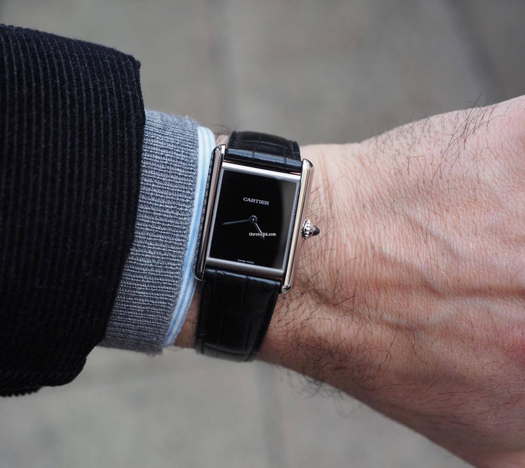 WhatsApp Image 2025-12-13 at 15.42.54 Cartier Tank Must Black Watch - كوبي ماستر بجوة عالية. - الصورة 1